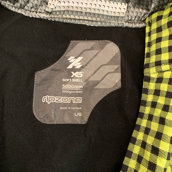 Ripzone soft shell X5 5000 mm snowboard jacket l - Picture 4 of 5